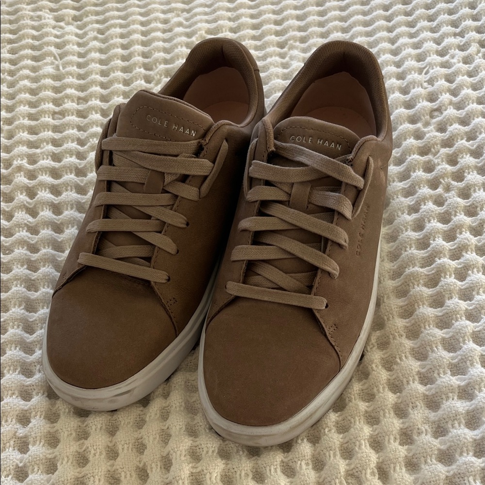 Cole Haan Brown Suede Sneakers